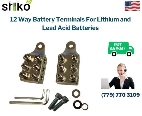 Way Battery Terminals For Lithium And Lead Acid Batteries