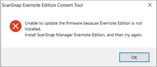 I need Scansnap Manager Evernote Edition software, and it's not listed for  download. It's required for firmware update of Evernote Scansnap Scanner. -  General Technical Issues - Evernote User Forum