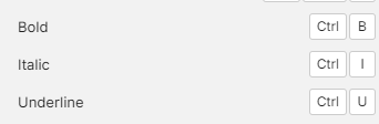 Cursor has to be repositioned after selecting text formatting buttons ...