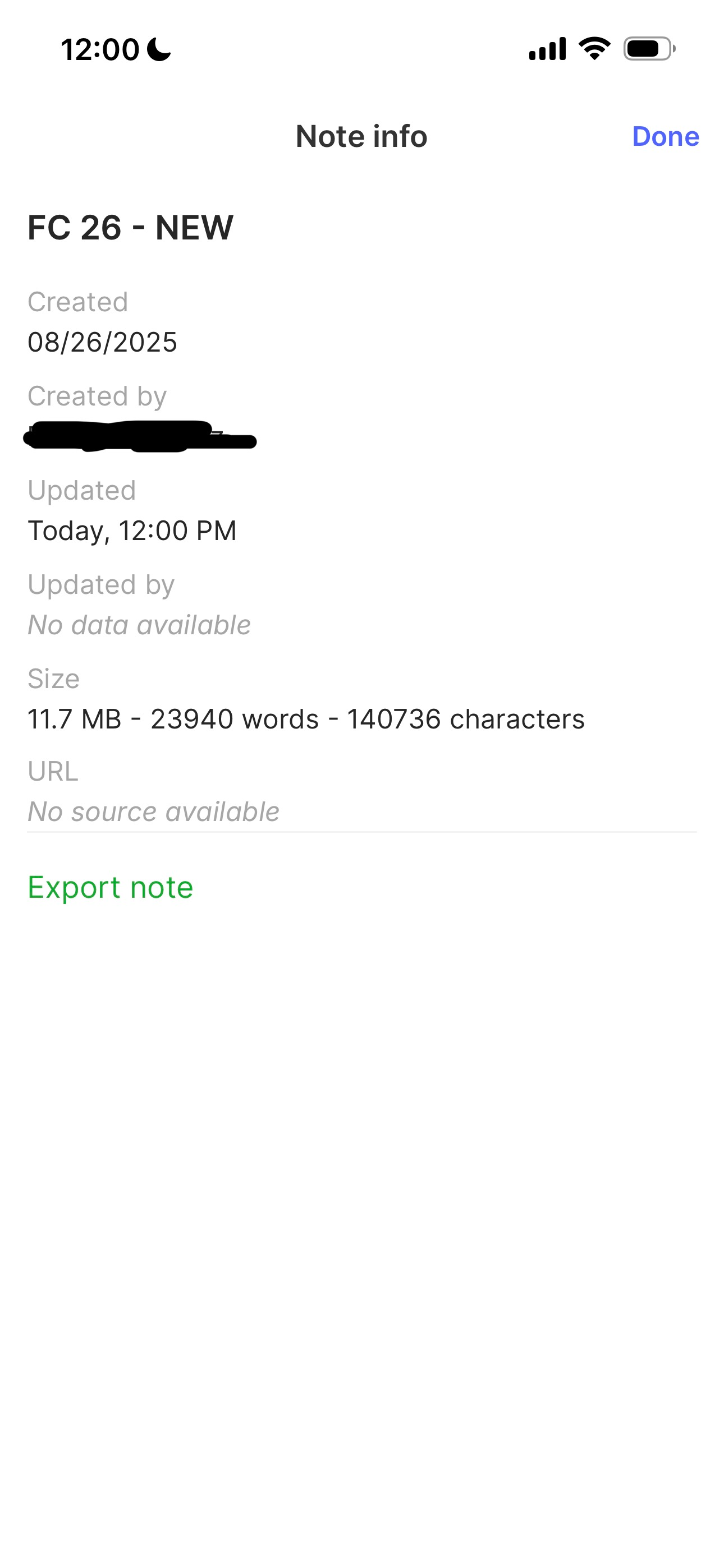 Updating a big note (~12MB) is so sluggish in iOS - Evernote for iOS ...