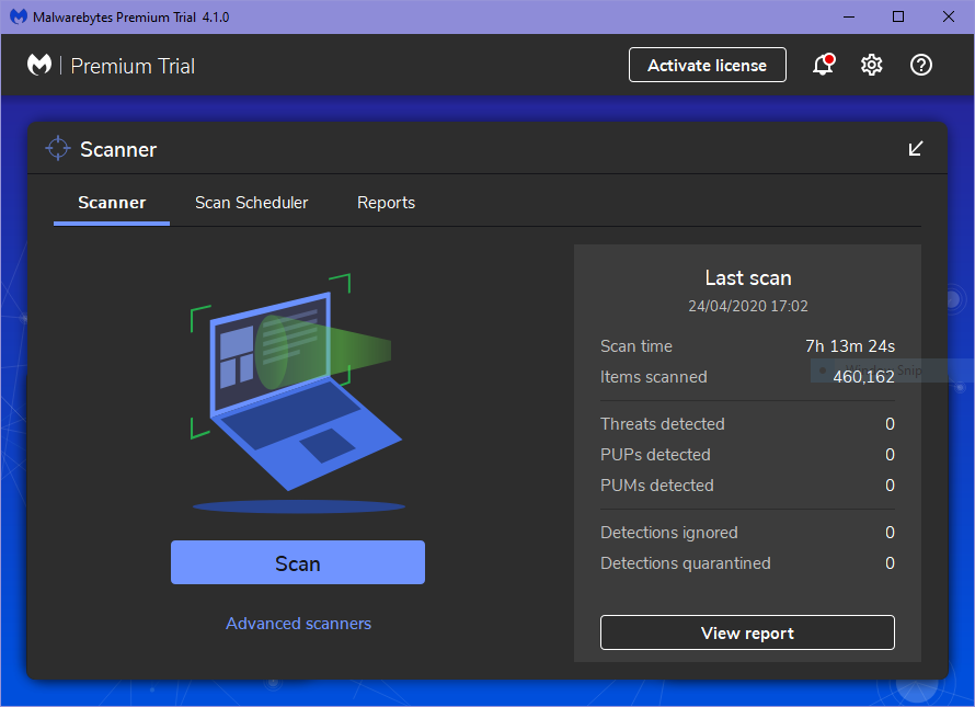 Extremely long custom scan on small ssd with very little files ...