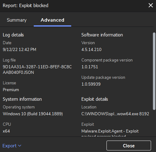 Malwarebytes thinks it's blocking exploits, even though it's just Word ...