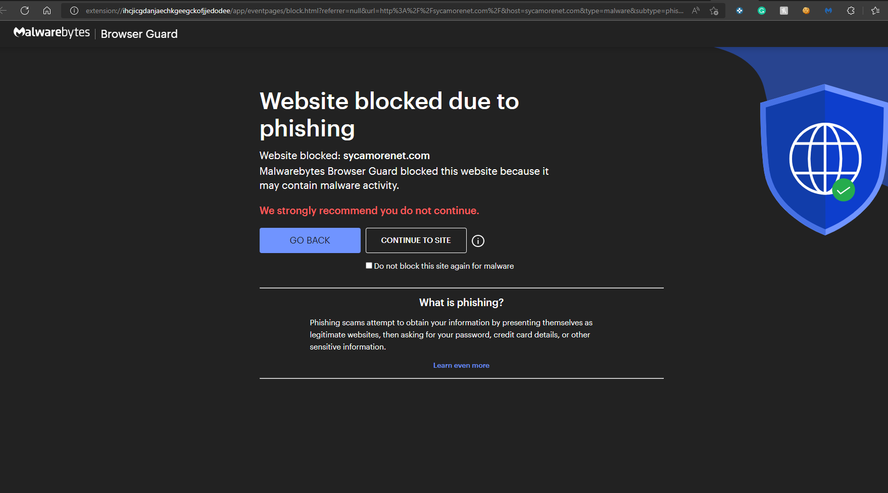 Block Phishing Websites In Computer Reference: Why Is Phishing On My Site Website Blocking