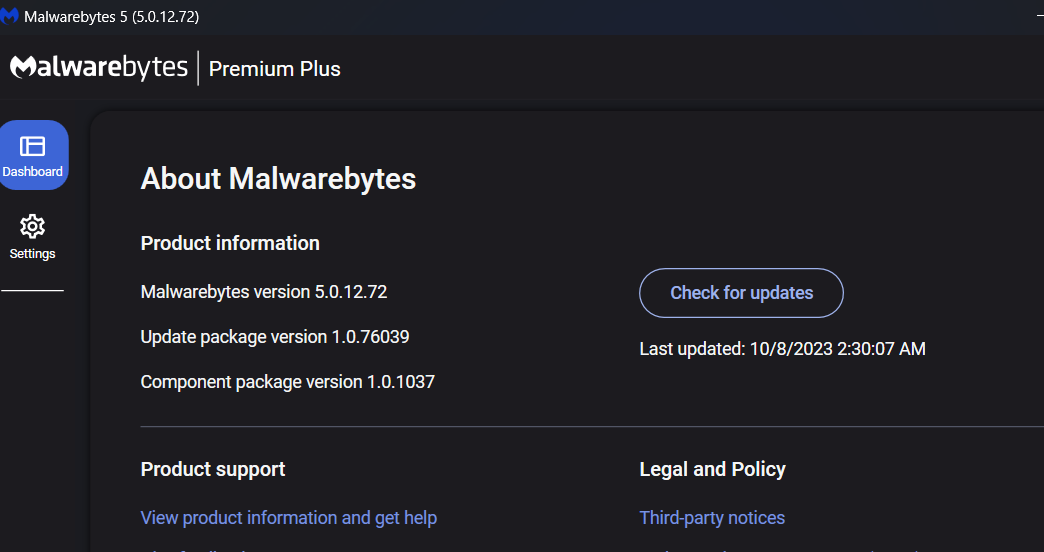 malwarebytes is up to date - Malwarebytes for Windows Support Forum ...