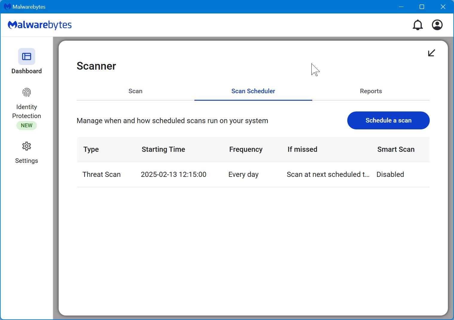 Why is my scheduled scan disabled? - Malwarebytes for Windows Support ...