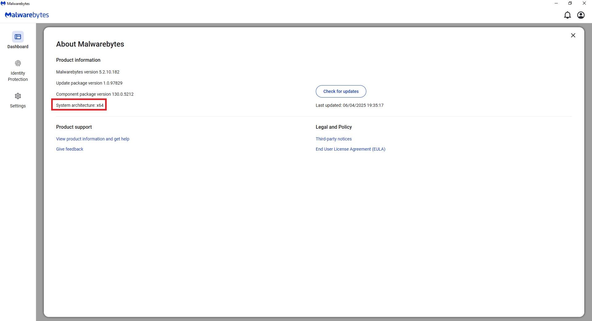 [ RESOLVED ] System Architecture - Malwarebytes for Windows Support ...