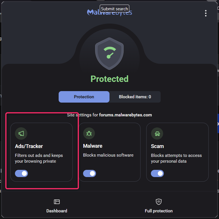Ad Blocker - Malwarebytes for Windows Support Forum - Malwarebytes Forums