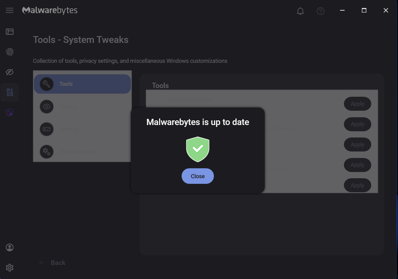 Malwarebytes 5.4.6.227 Bug. - Malwarebytes 5 for Windows - Malwarebytes ...