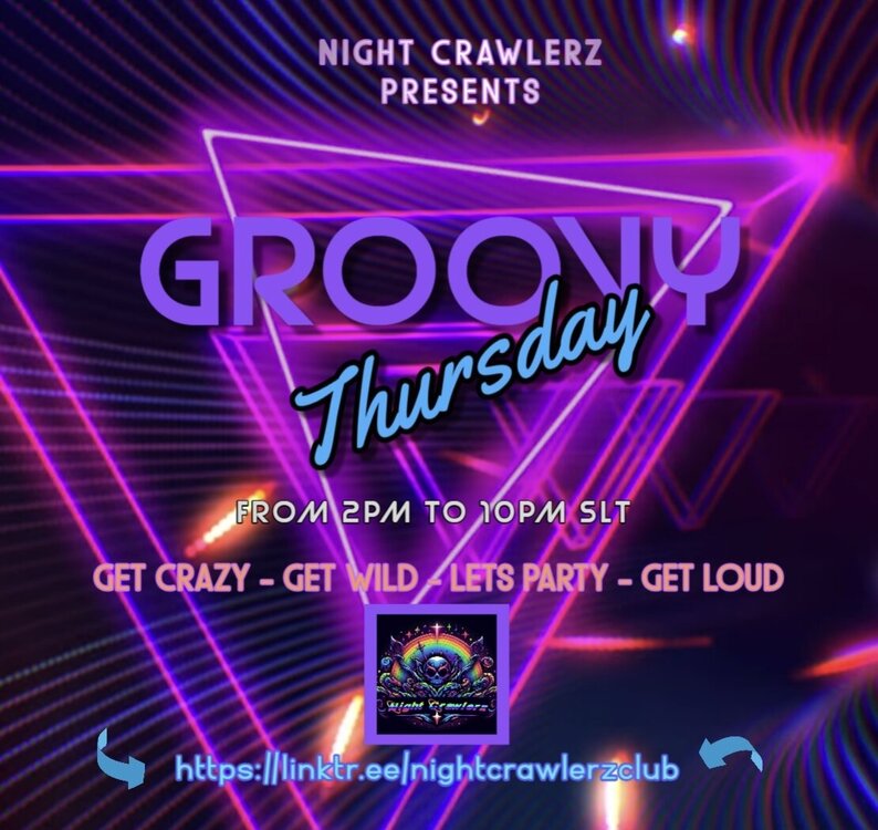 🎶🔥 Groovy Thursday at Night Crawlerz – Let’s Get Wild! 🔥🎶 - Upcoming ...