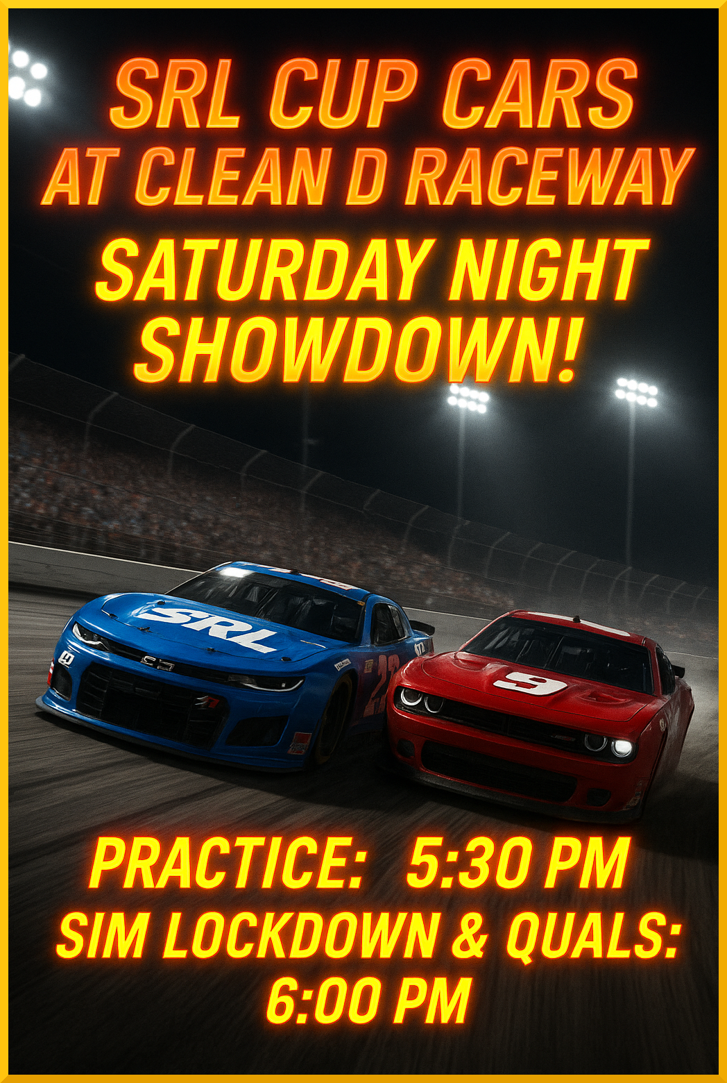 🏁 Saturday Night Thunder is Coming to Clean D Raceway! 🏁 - Upcoming ...
