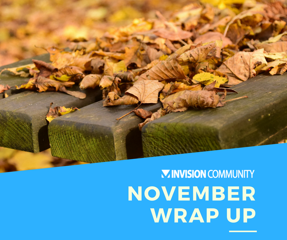 November Wrap Up