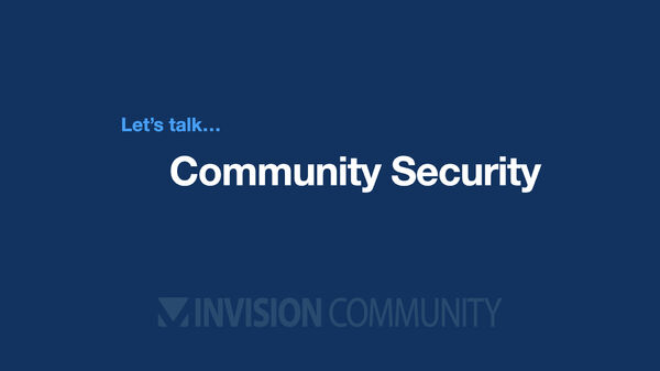 Community Security