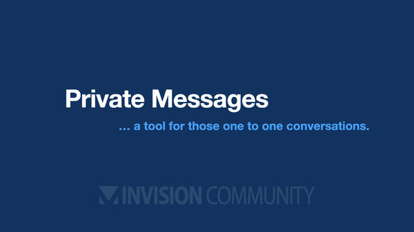 Private Messages