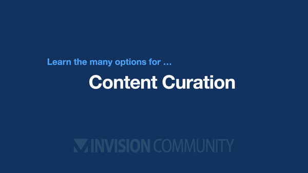 Content Curation