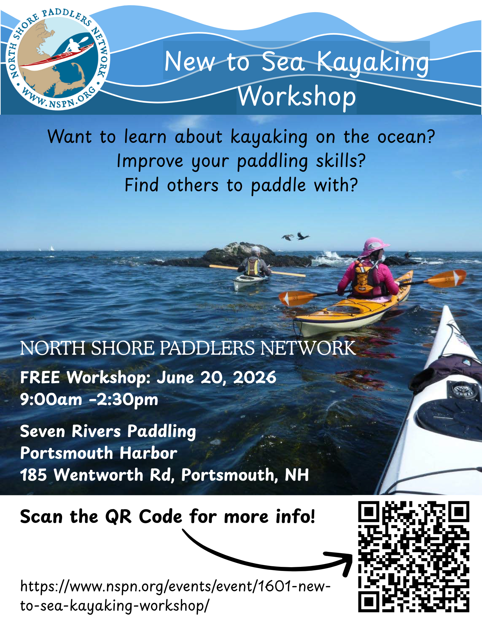 New to Sea Kayaking Workshop