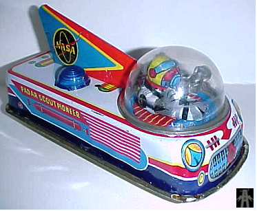 PADAR RADAR SCOUT PIONEER - MASUDAYA? - JAPAN - Toy Database