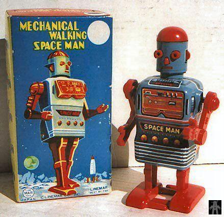 MECHANICAL WALKING SPACE MAN - TOMIYAMA (LINEMAR VERSION) - JAPAN