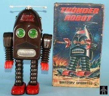 BRiKeys Thunder Robot 復刻 ミニチュア ロボット THUNDER ROBOT - Asakusa - JAPAN - Toy Database - Alphadrome | Home