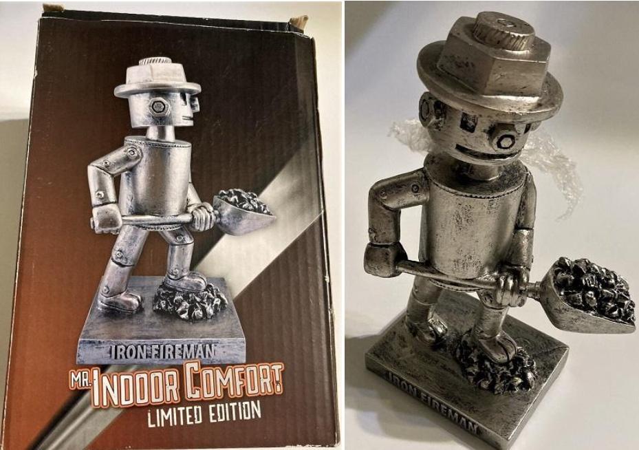 The History & Value of Iron Fireman (robot) Promotional Items
