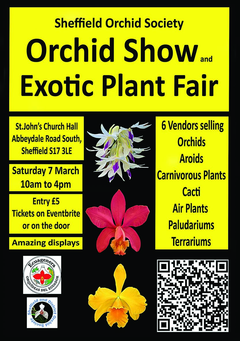 Sheffield Orchid Show and Exotic Plant Fair