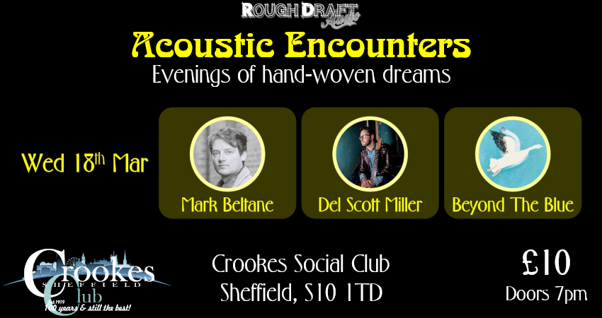 Acoustic Encounters at Crookes Social Club - March 2026