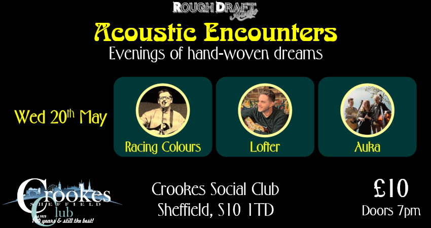 Acoustic Encounters at Crookes Social Club - May 2026