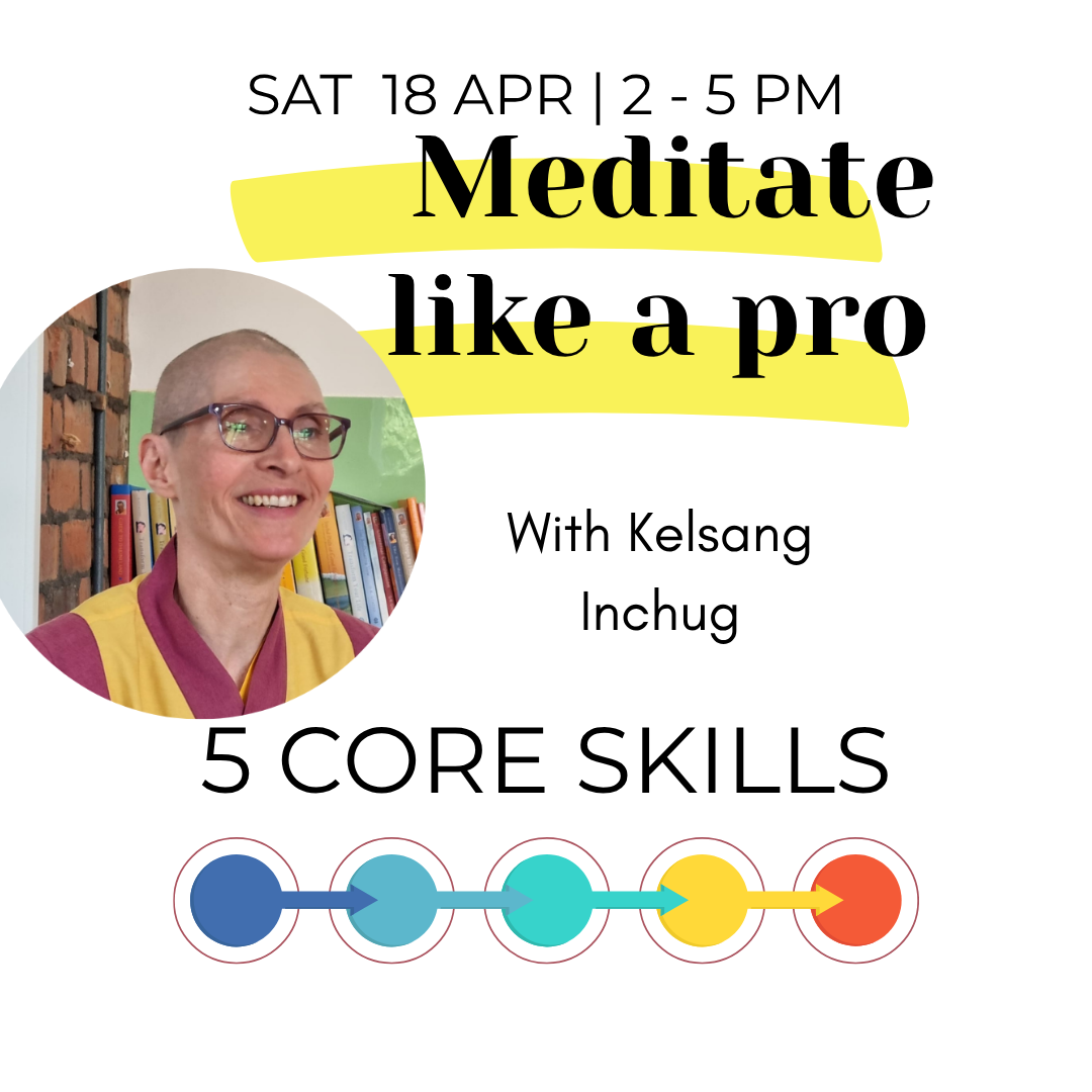 Meditate Like A Pro - 5 Core Skills Meditation Workshop