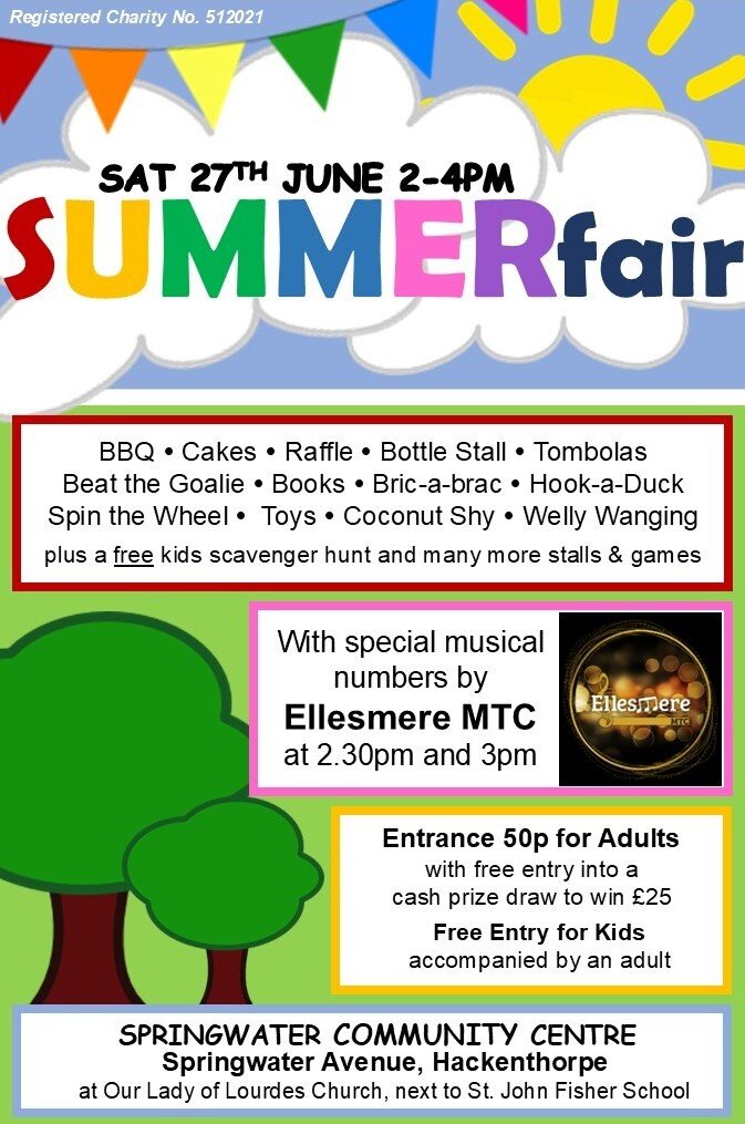 Summer Fair at Springwater Community Centre