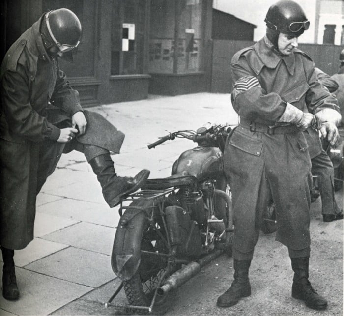 British Army Despatch Riders WWII - Great Britain: Militaria: Badges ...