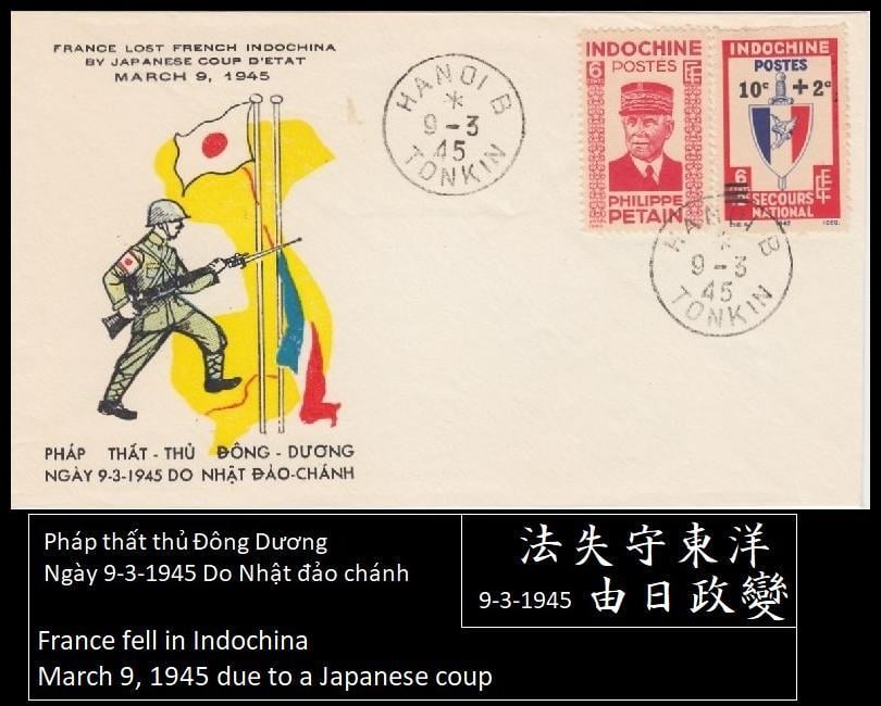 The Japanese coup d'état March 9, 1945 in Indochina - Non Military ...