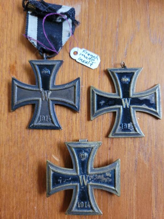 French-made 1914 Iron Crosses - Germany: All Eras: The Iron Cross