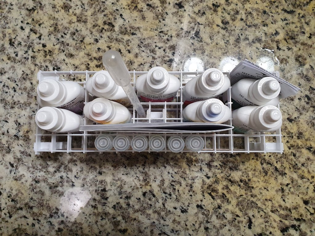 I made a super cheap and easy test kit rack - Aquarium DIY & 3D ...