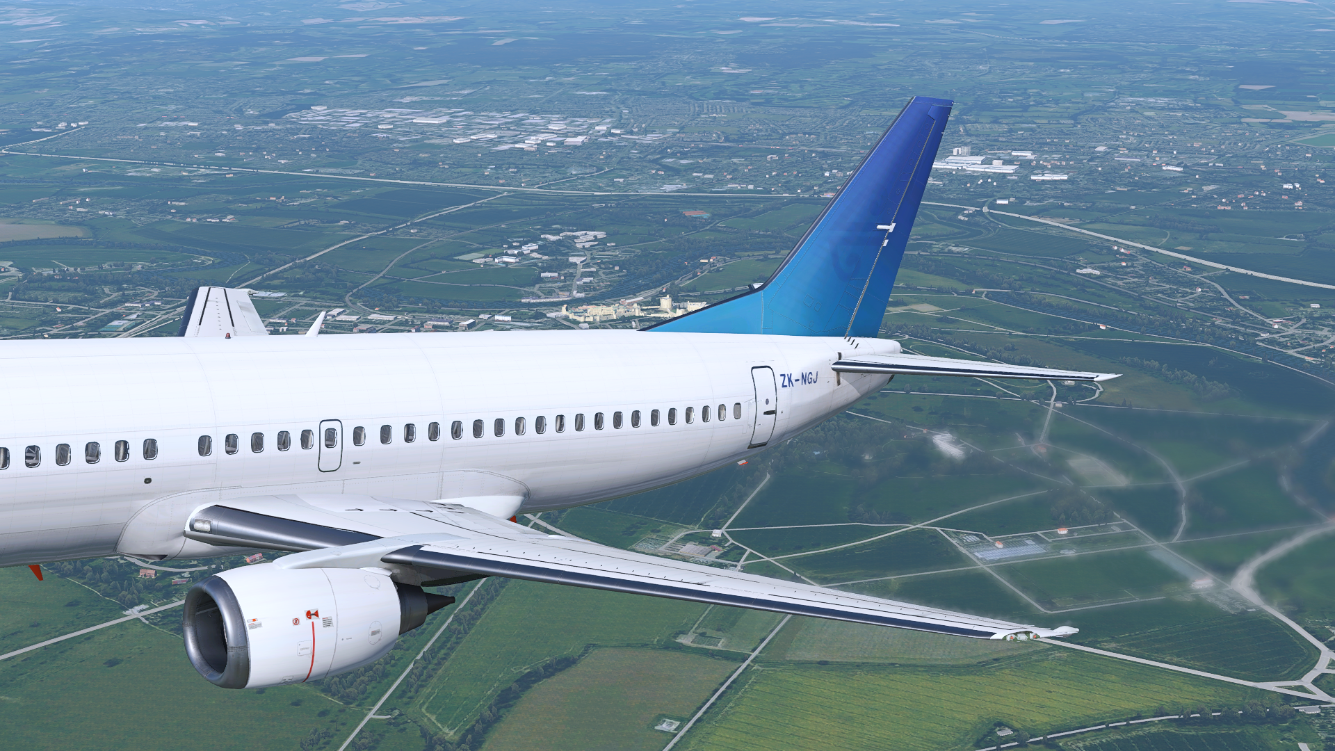 Ex-Air New Zealand (ZK-NGJ) | IXEG 737-300 - 737-300 (IXEG