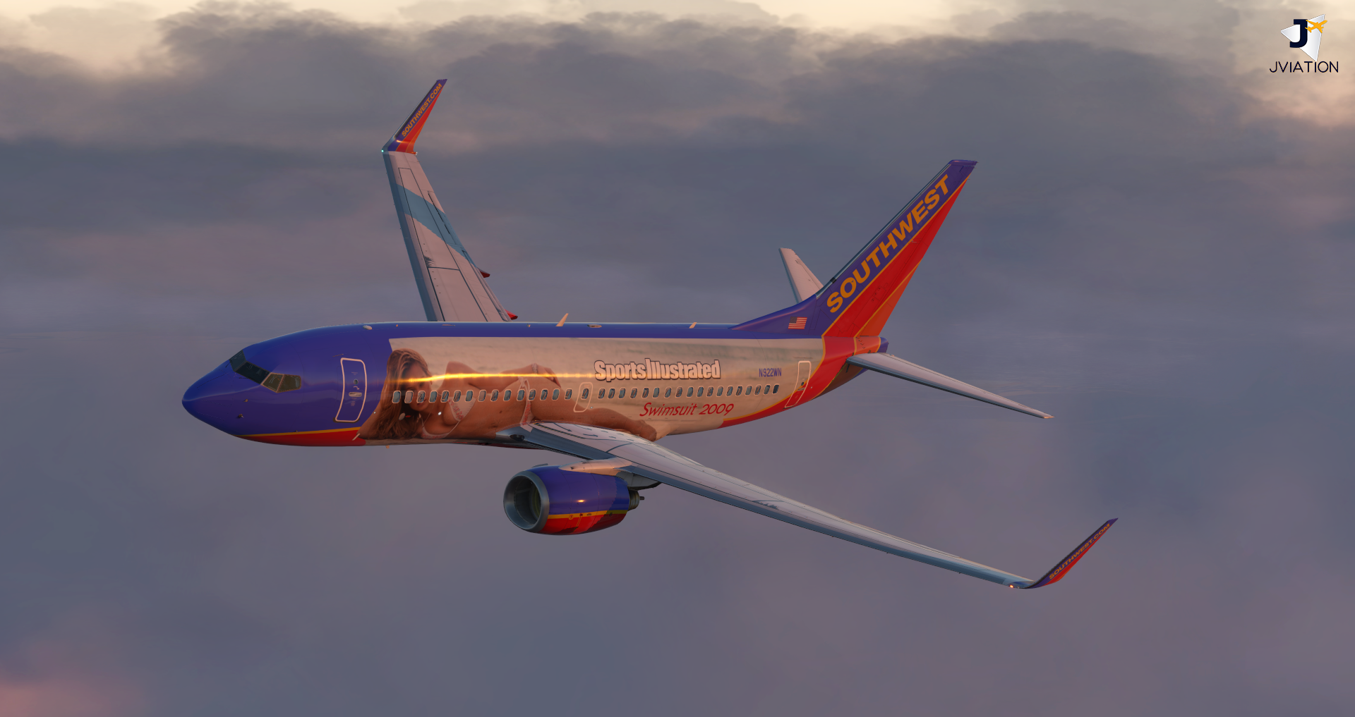 Southwest Airlines 'Sports Illustrated' Boeing 737-7H4 - 737-700