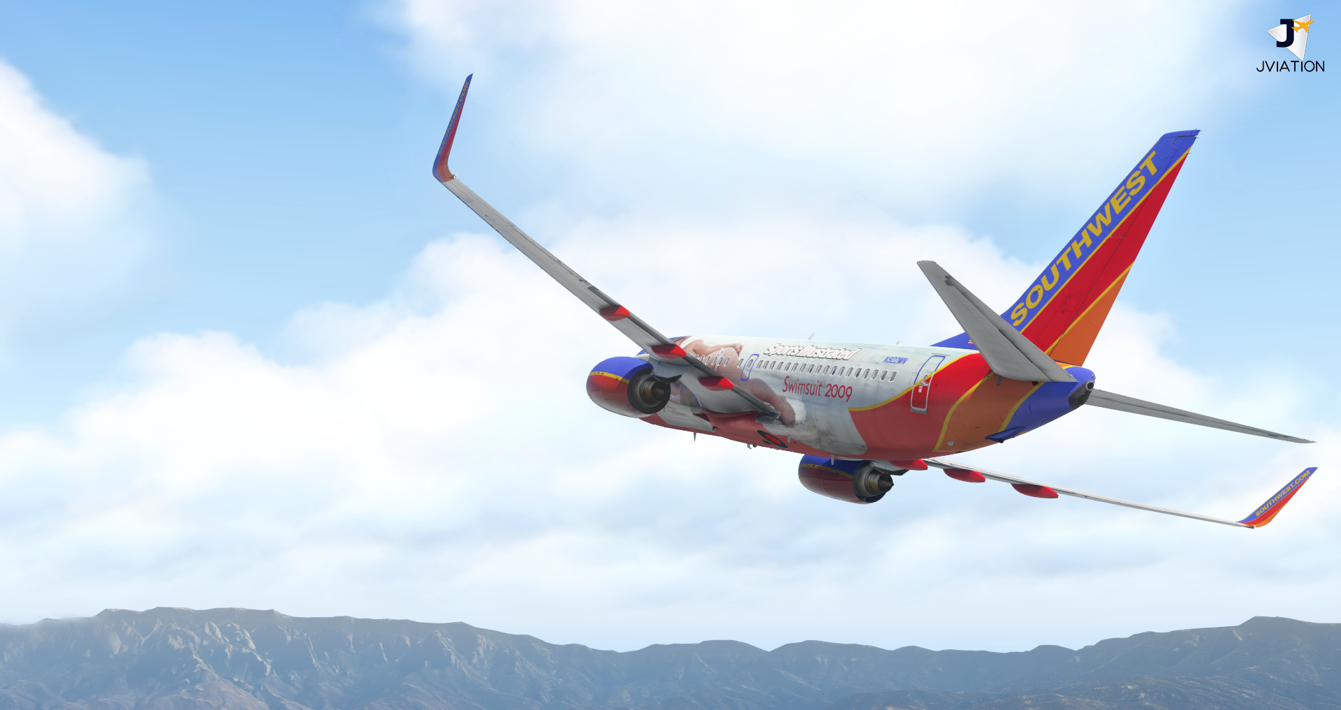 Southwest Airlines 'Sports Illustrated' Boeing 737-7H4 - 737-700