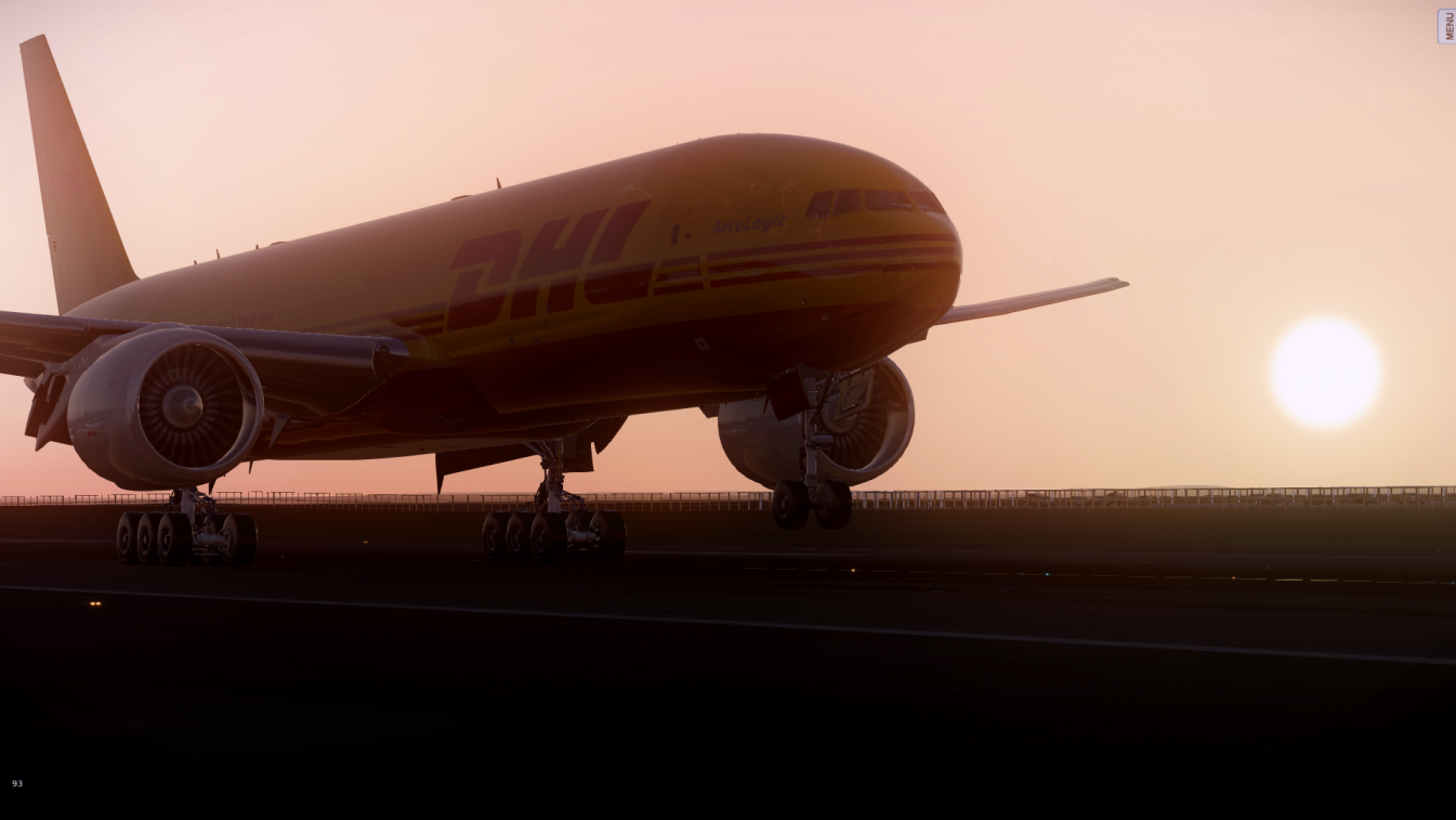 FlightFactor 777-F DHL Aerologic Livery - 777 (Flight Factor
