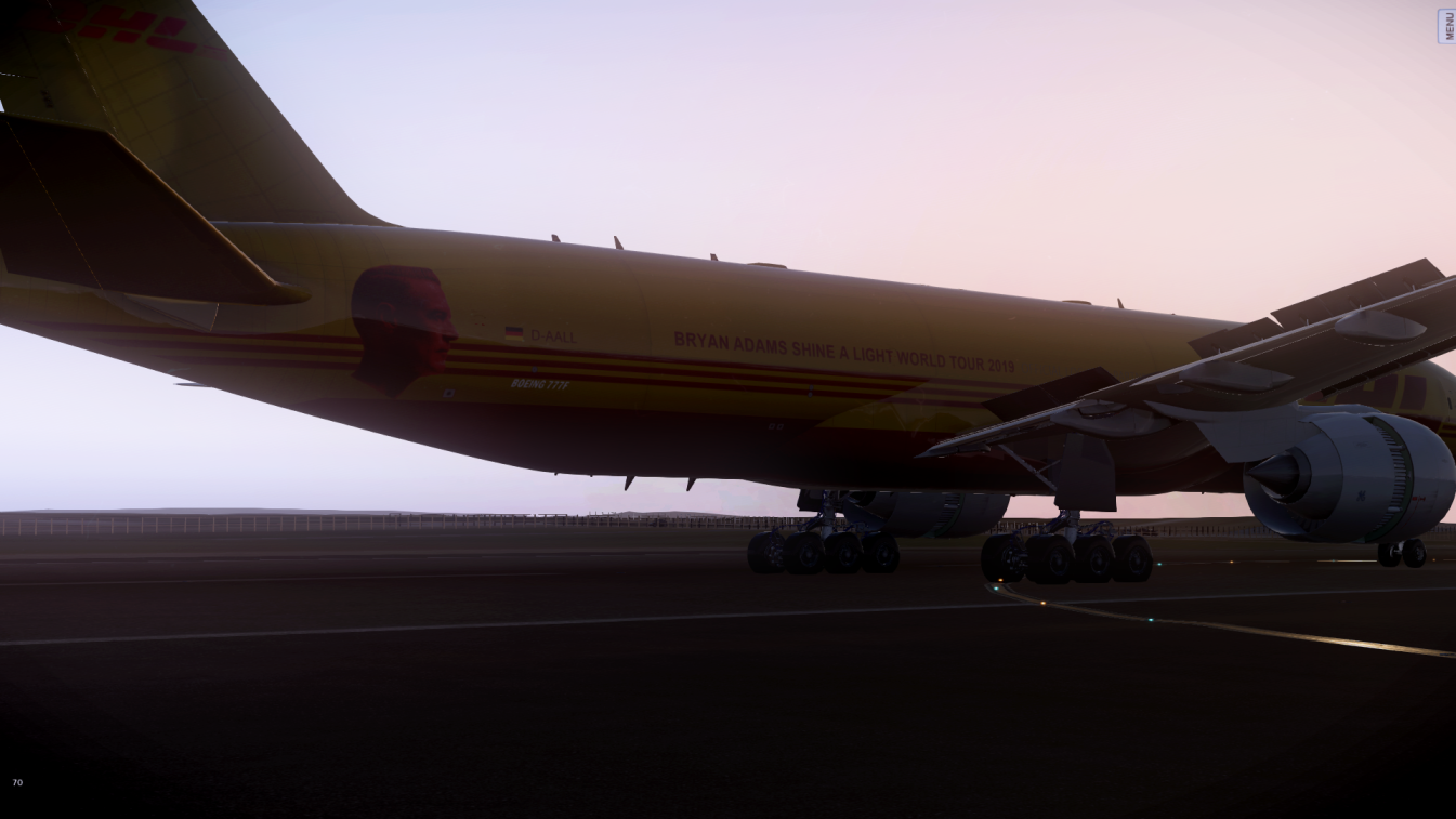 FlightFactor 777-F DHL Aerologic Livery - 777 (Flight Factor