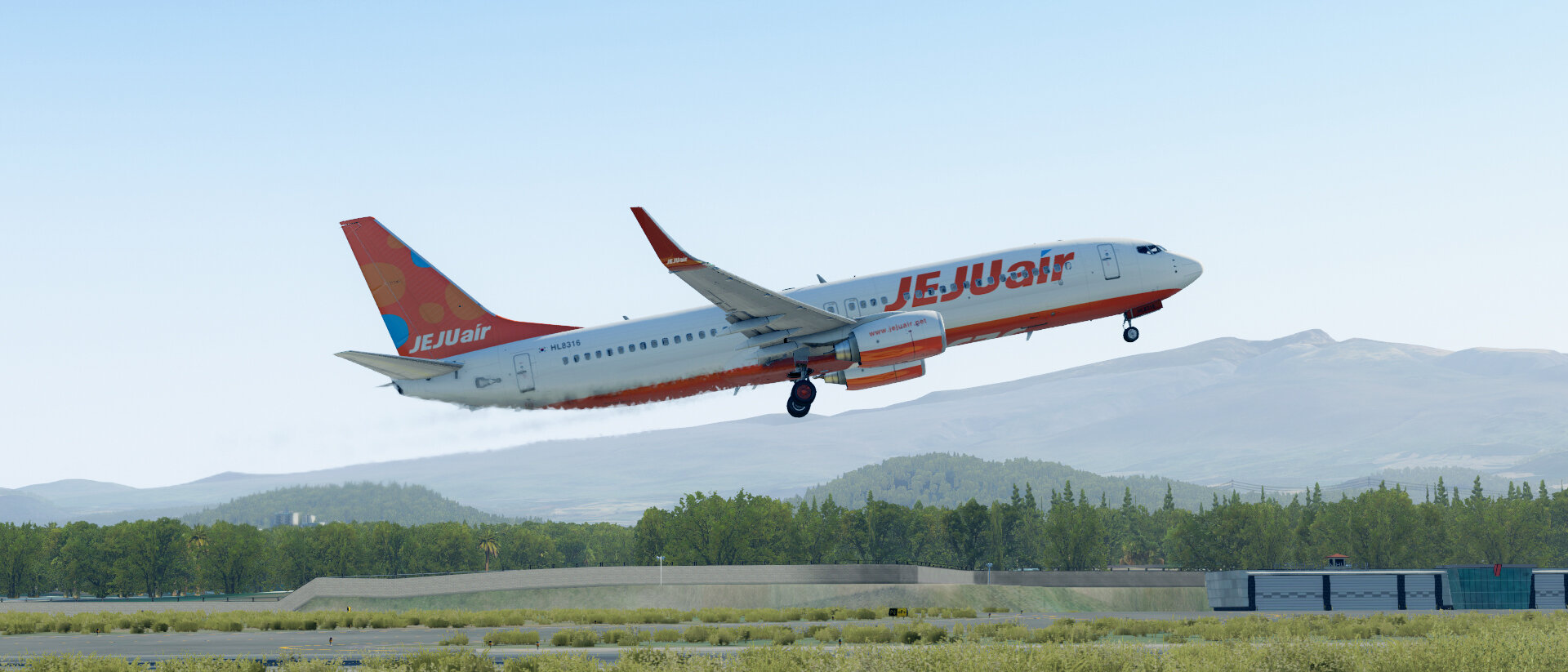 Jeju Air B737-800 Livery Package for Level Up B737NG - 737-800