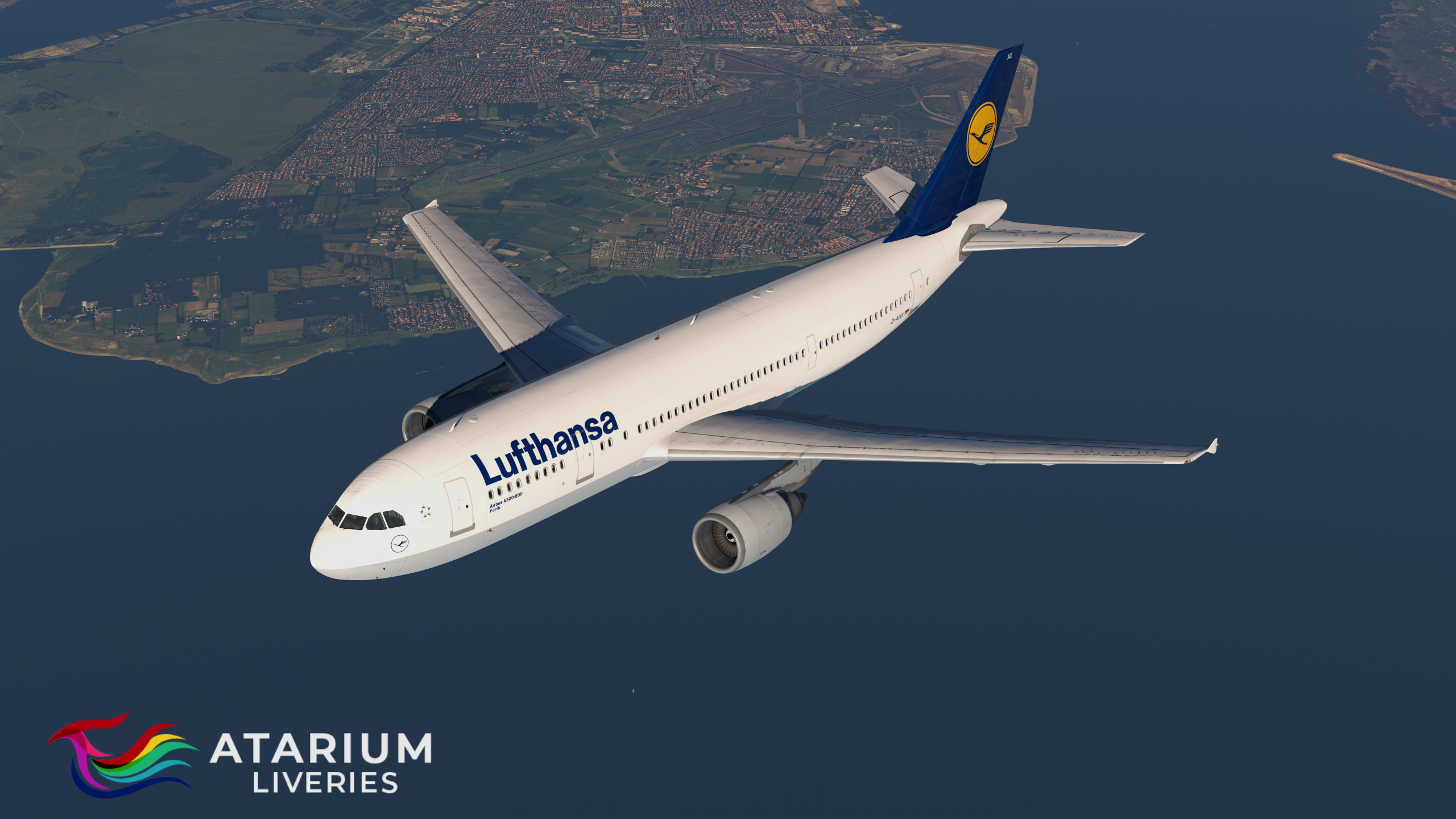 Lufthansa [D-AIAX] A300 Ini - A300 ( Inibuilds ) - Threshold