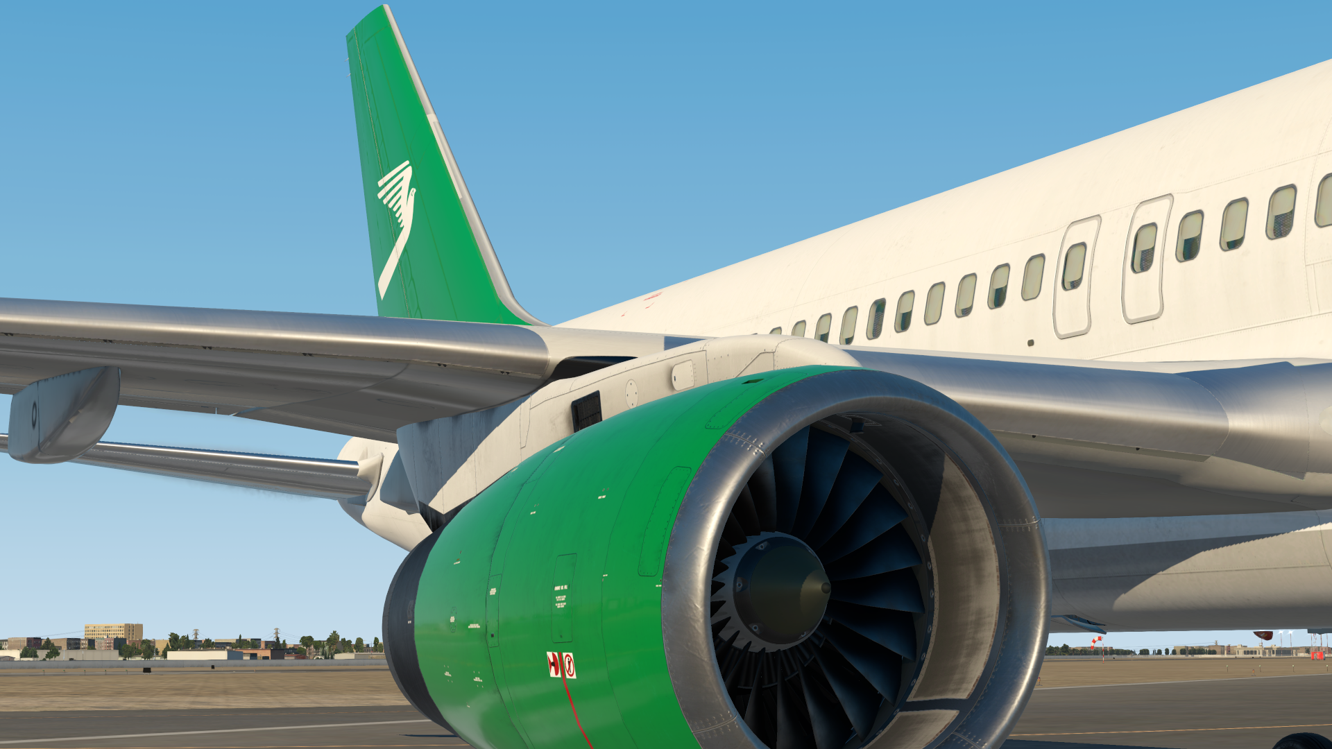 Turkmenistan Airlines EZ-A011 Flight Factor B757-200 - 757 (Flight