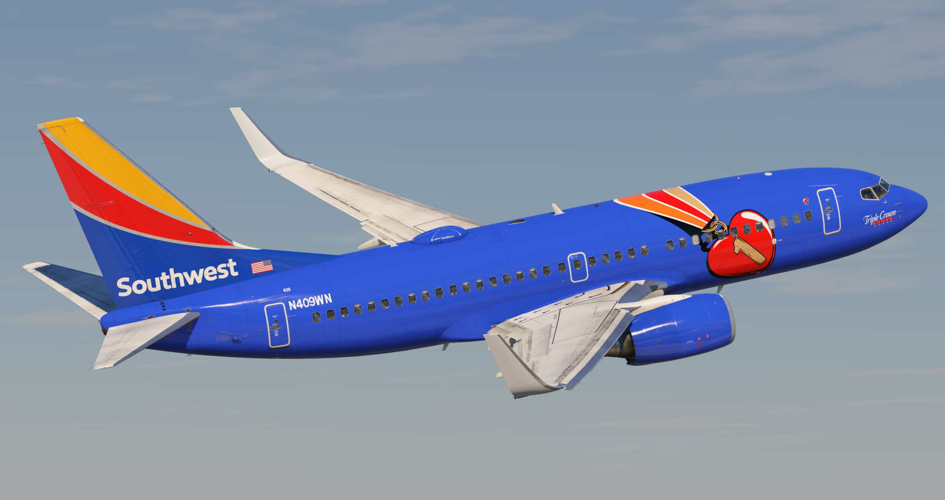 S　スリーピングバーム 70NG) Southwest Airlines 