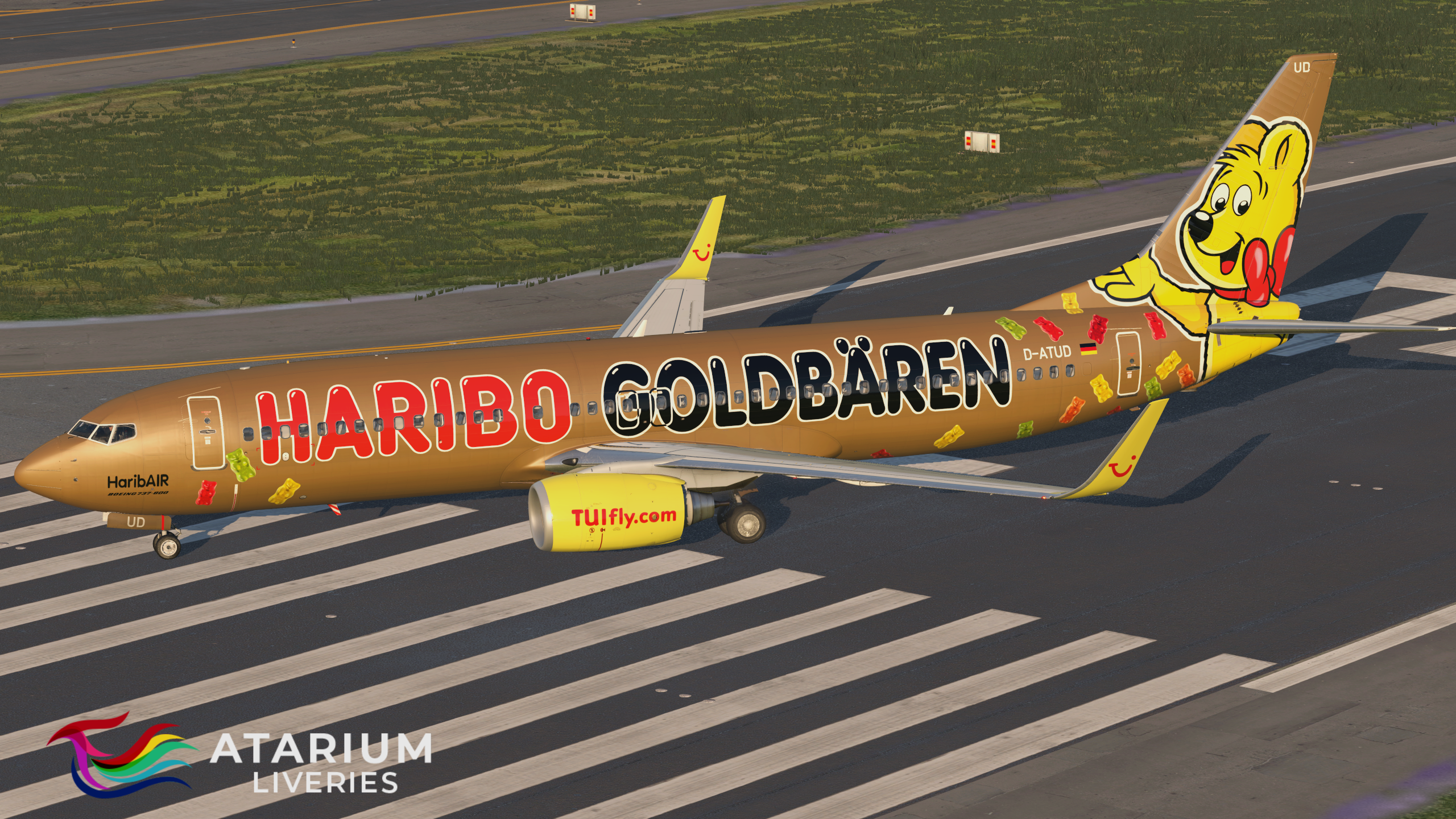 Tuifly [D-ATUD-Haribo] B737-800 Levelup - 737-800 - Threshold