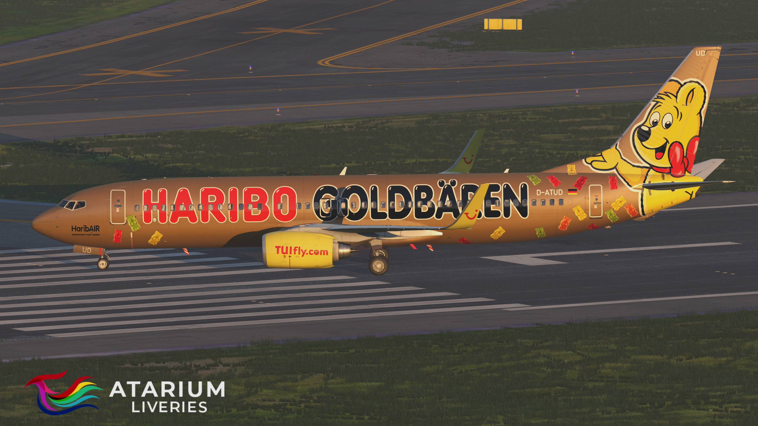 Tuifly [D-ATUD-Haribo] B737-800 Levelup - 737-800 - Threshold
