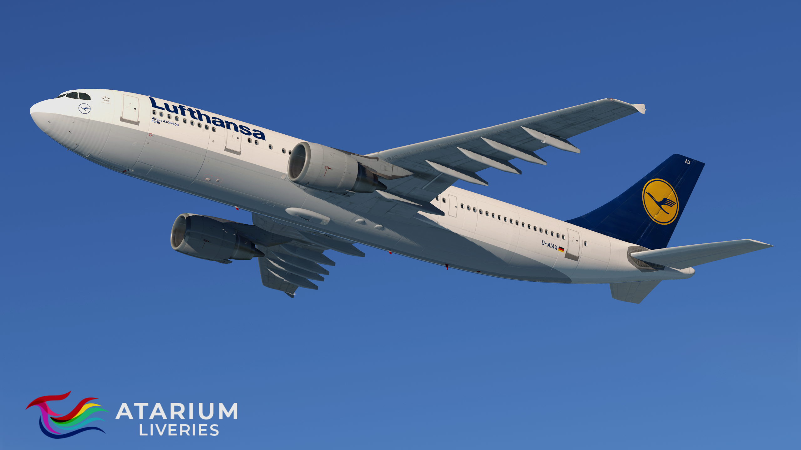 Lufthansa [D-AIAX] A300 Ini - A300 ( Inibuilds ) - Threshold