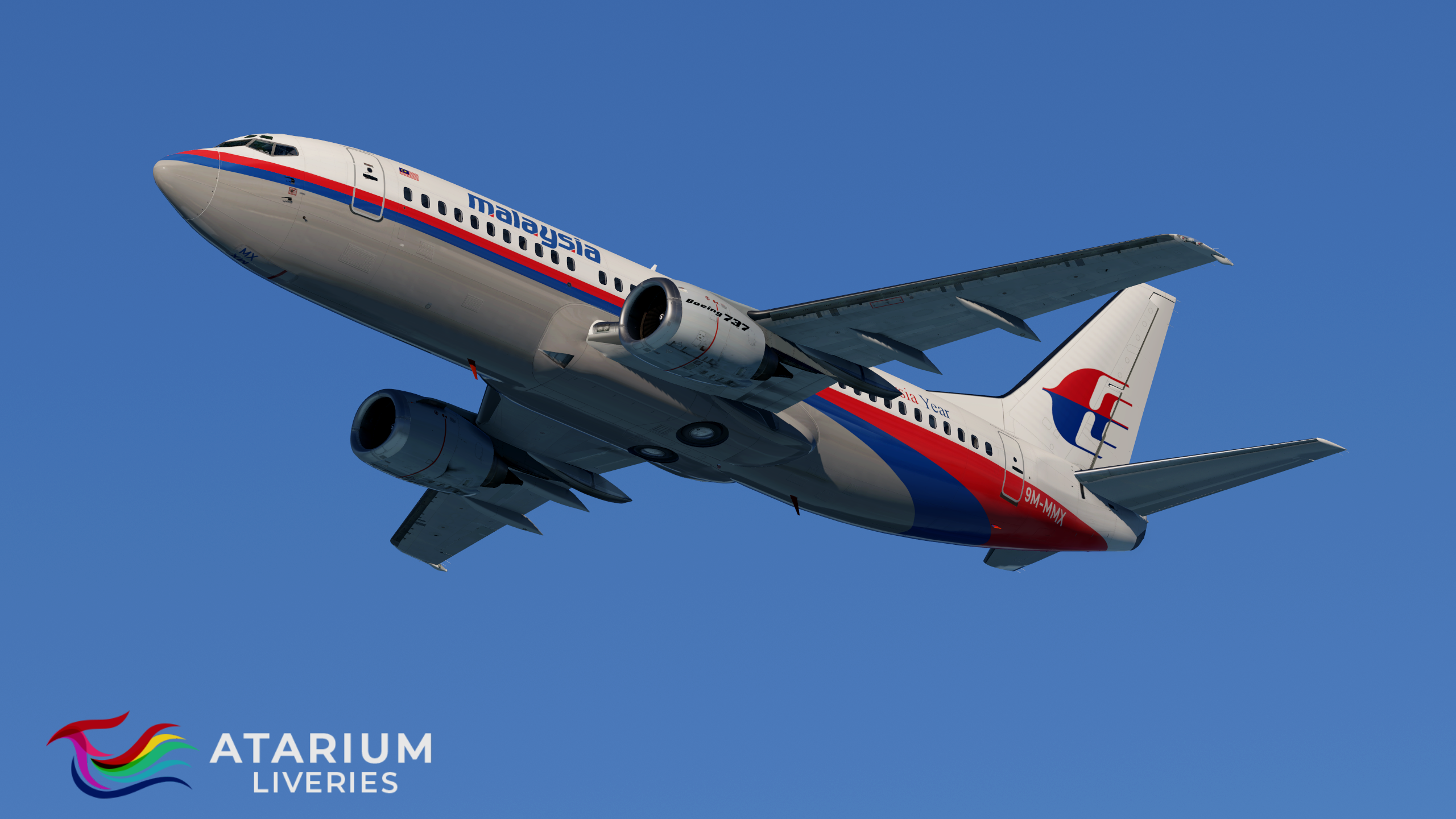 Malaysia Airlines [9M-MMX] B737-300 IXEG - 737-300 (IXEG) - Threshold
