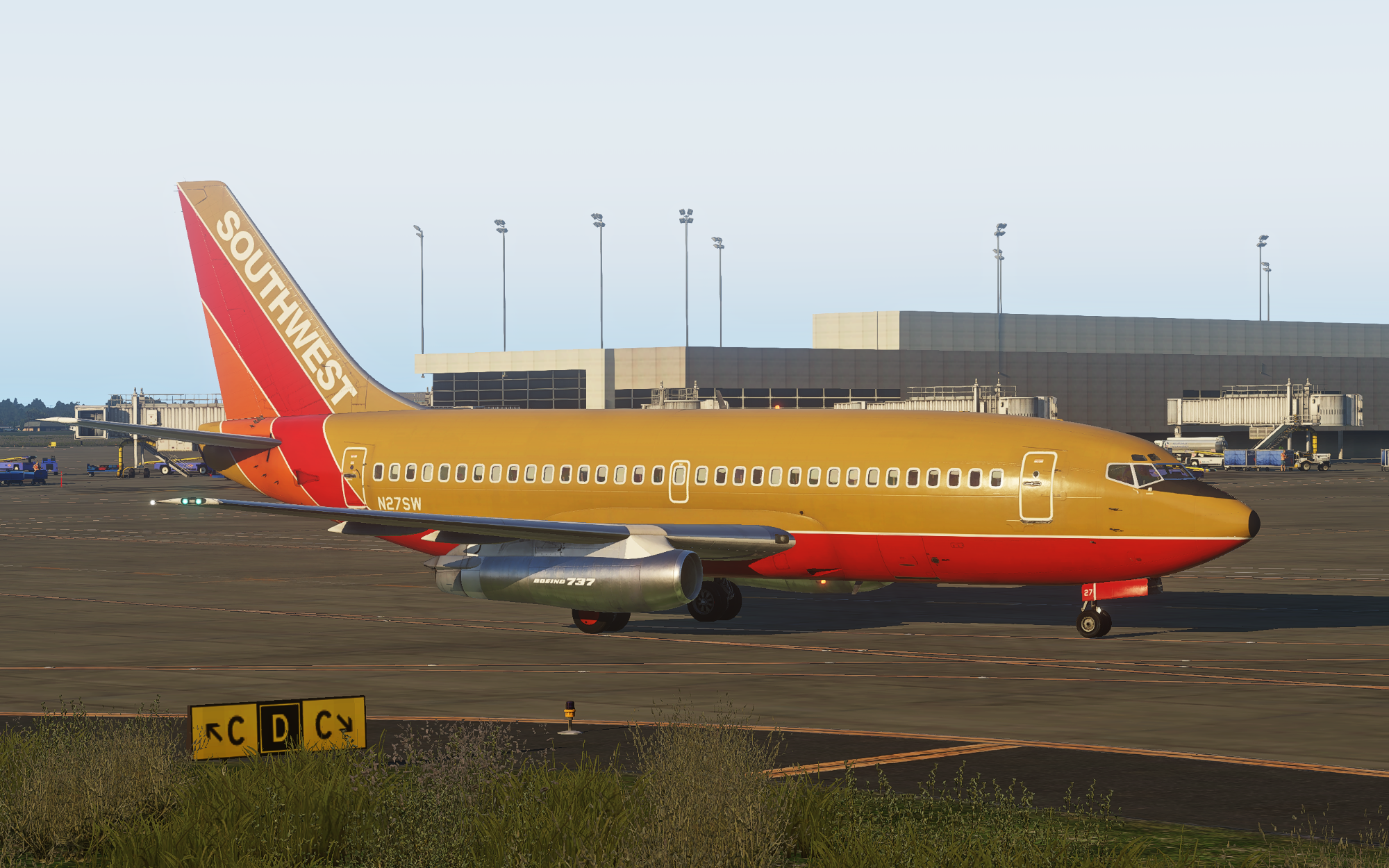 Southwest 737-2H4 Livery Pack (1971~1987) - 737-200 (FlyJSim