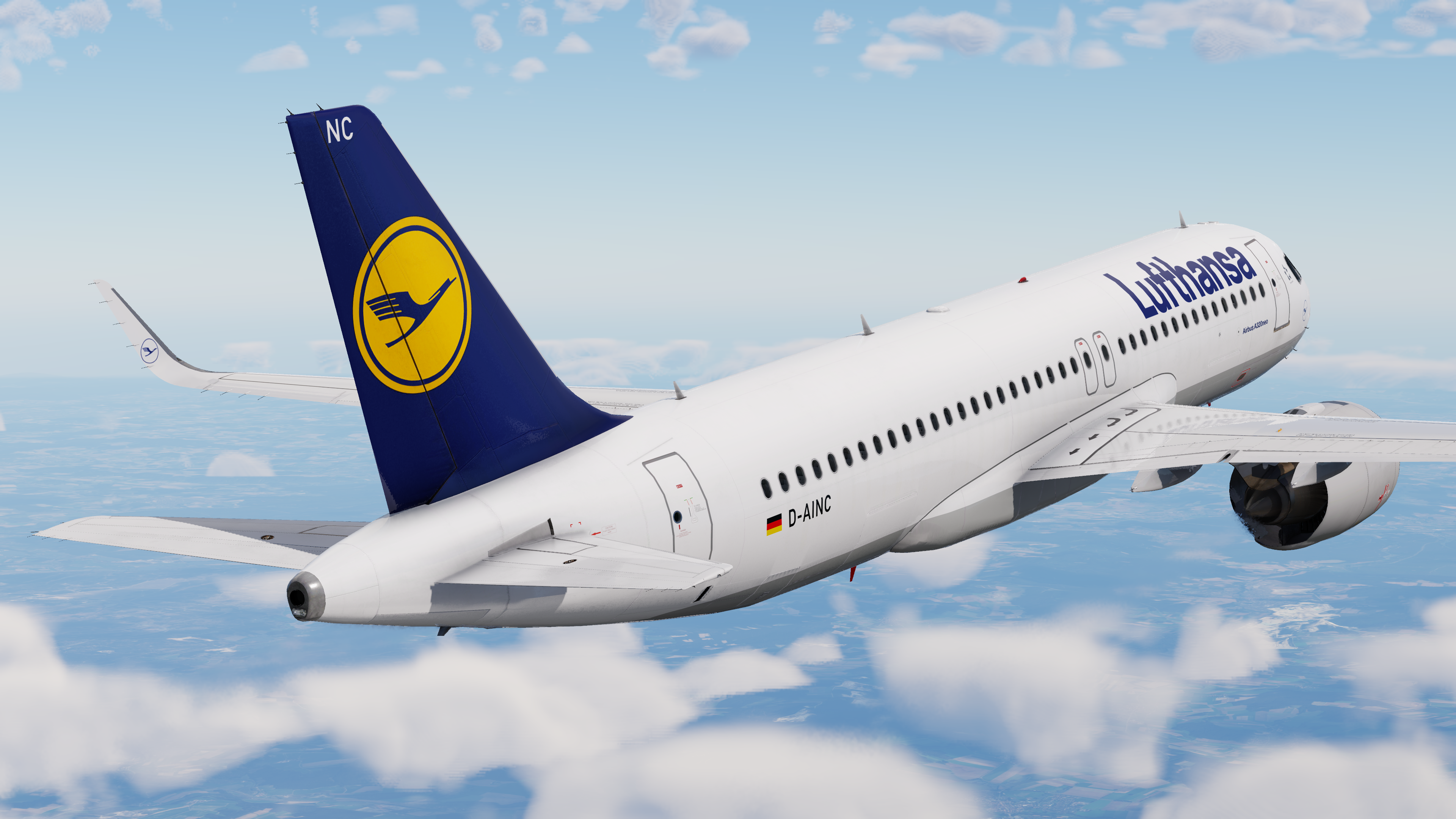 Toliss A320neo Lufthansa FLEET PACK (old&new) incl. cabin 1.1.0