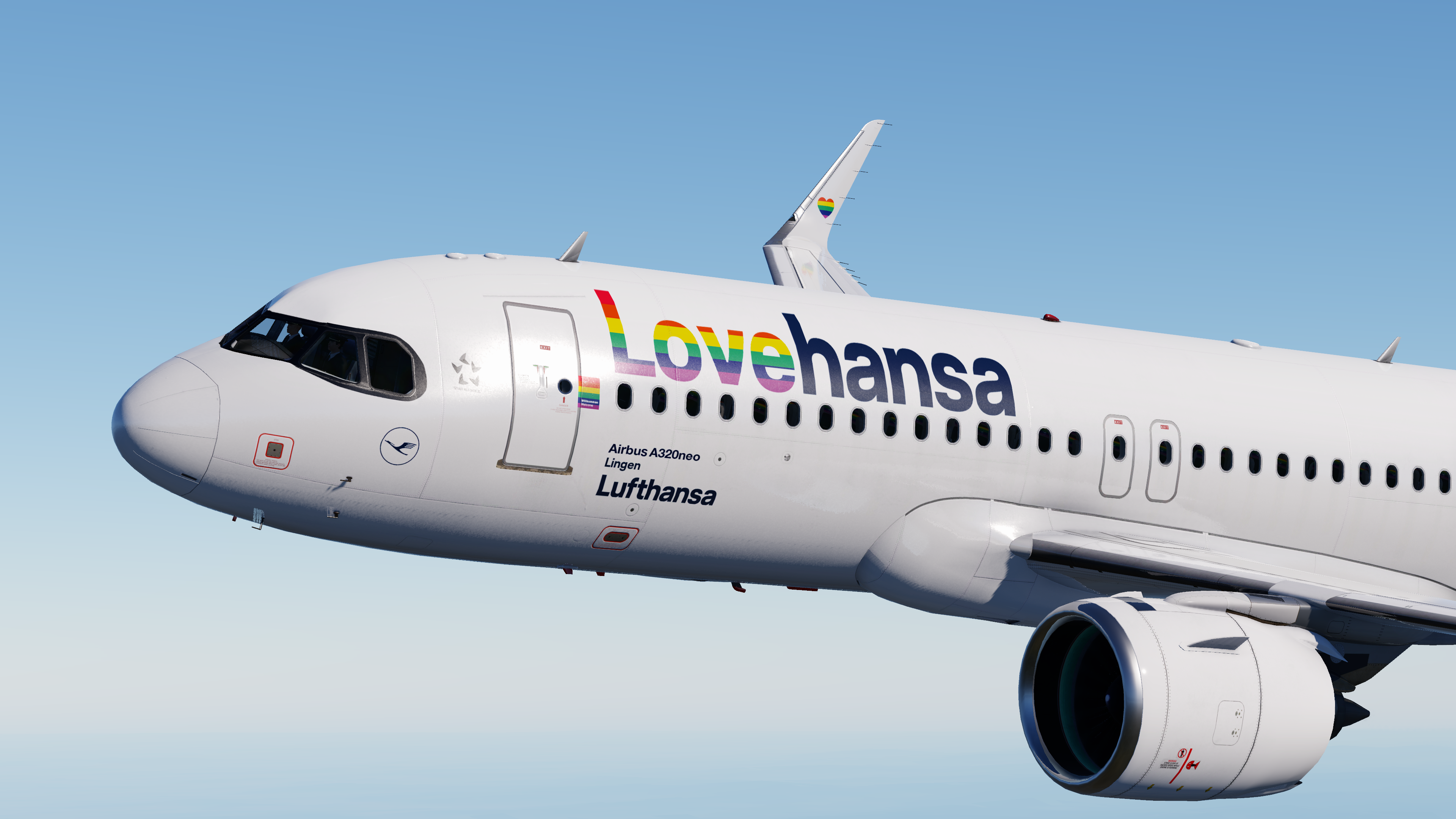 Toliss A320neo Lufthansa FLEET PACK (old&new) incl. cabin 1.1.0