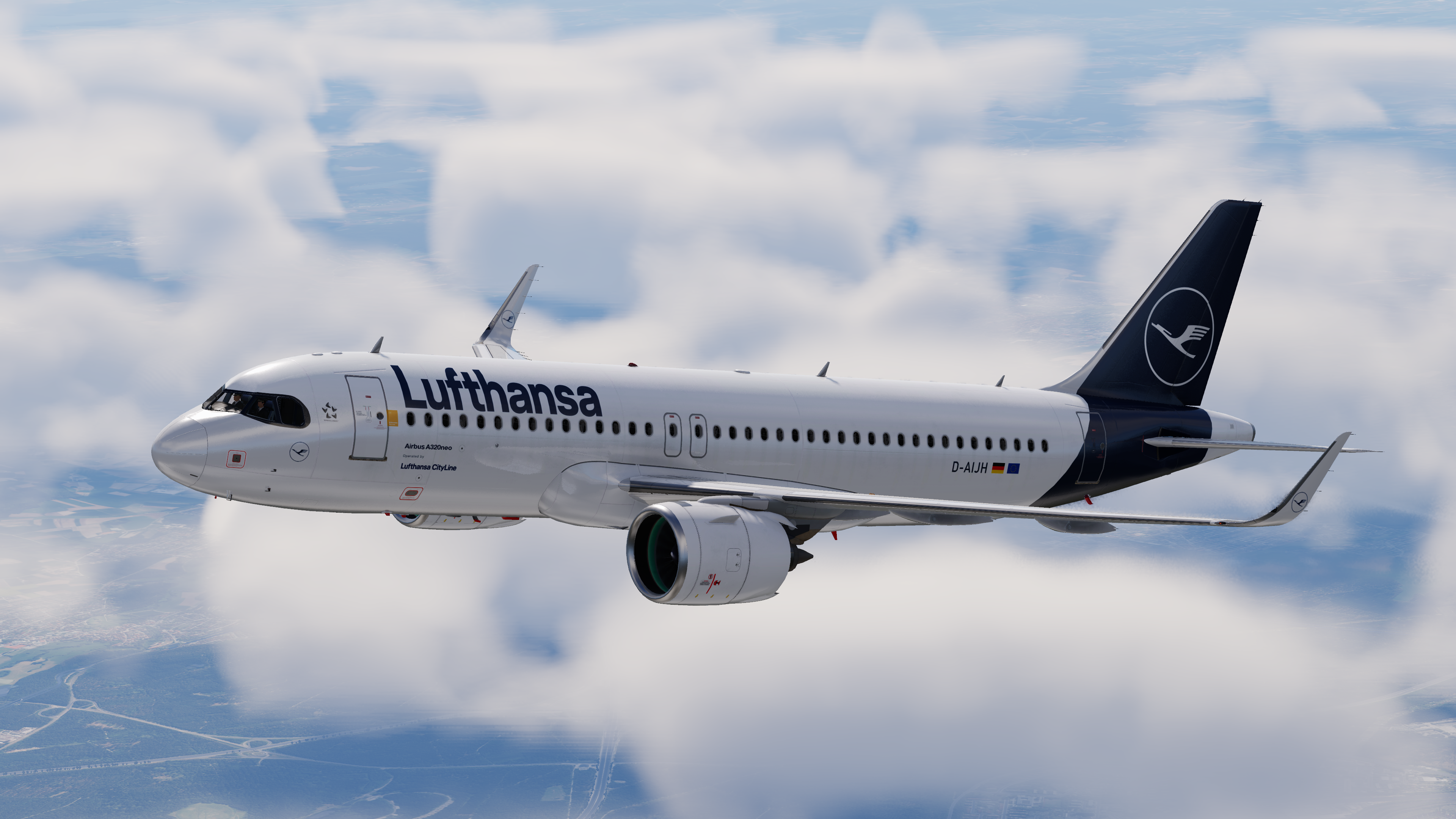 Toliss A320neo Lufthansa FLEET PACK (old&new) incl. cabin 1.1.0