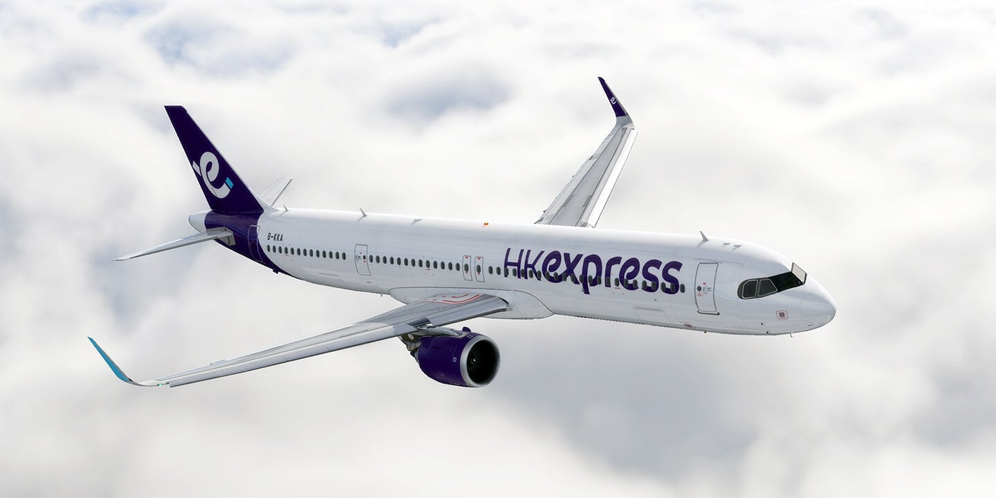 Toliss A321neo HK Express (Hong Kong Express) 2023 livery B-KKA